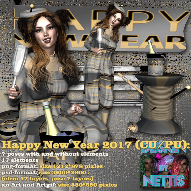 Happy New Year (CU/PU) - Click Image to Close